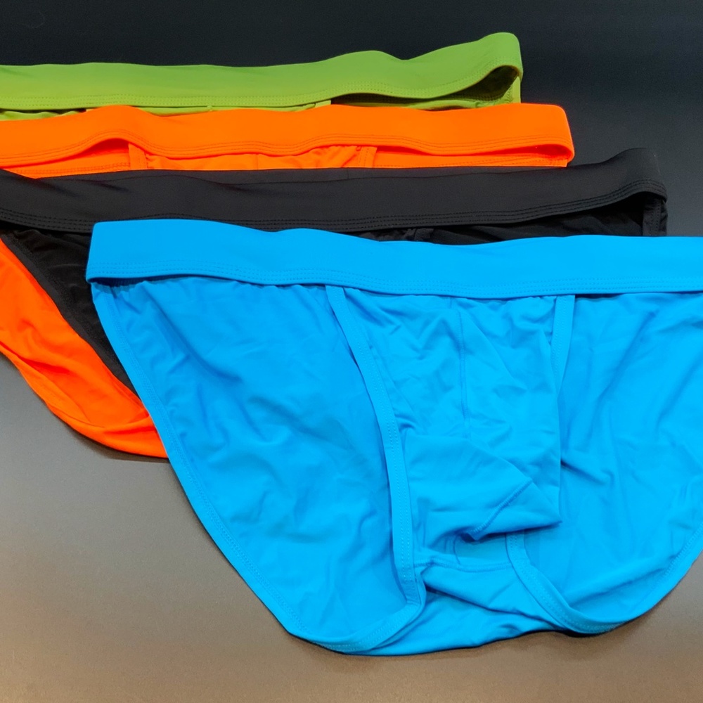 4 Silky Comfy Soft Bikini Briefs Medium Multi Colors